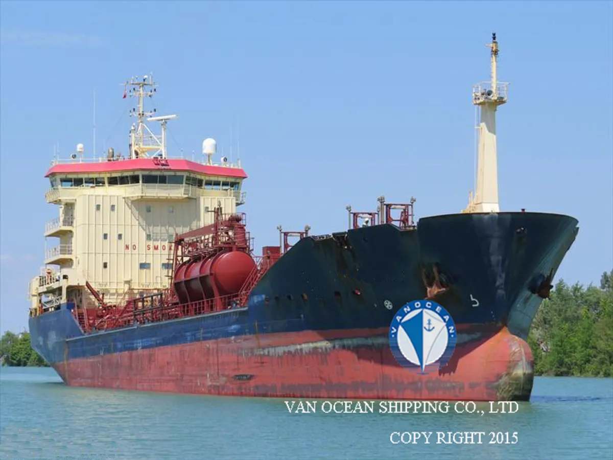 Kapal tanker minyak/kimia untuk dijual