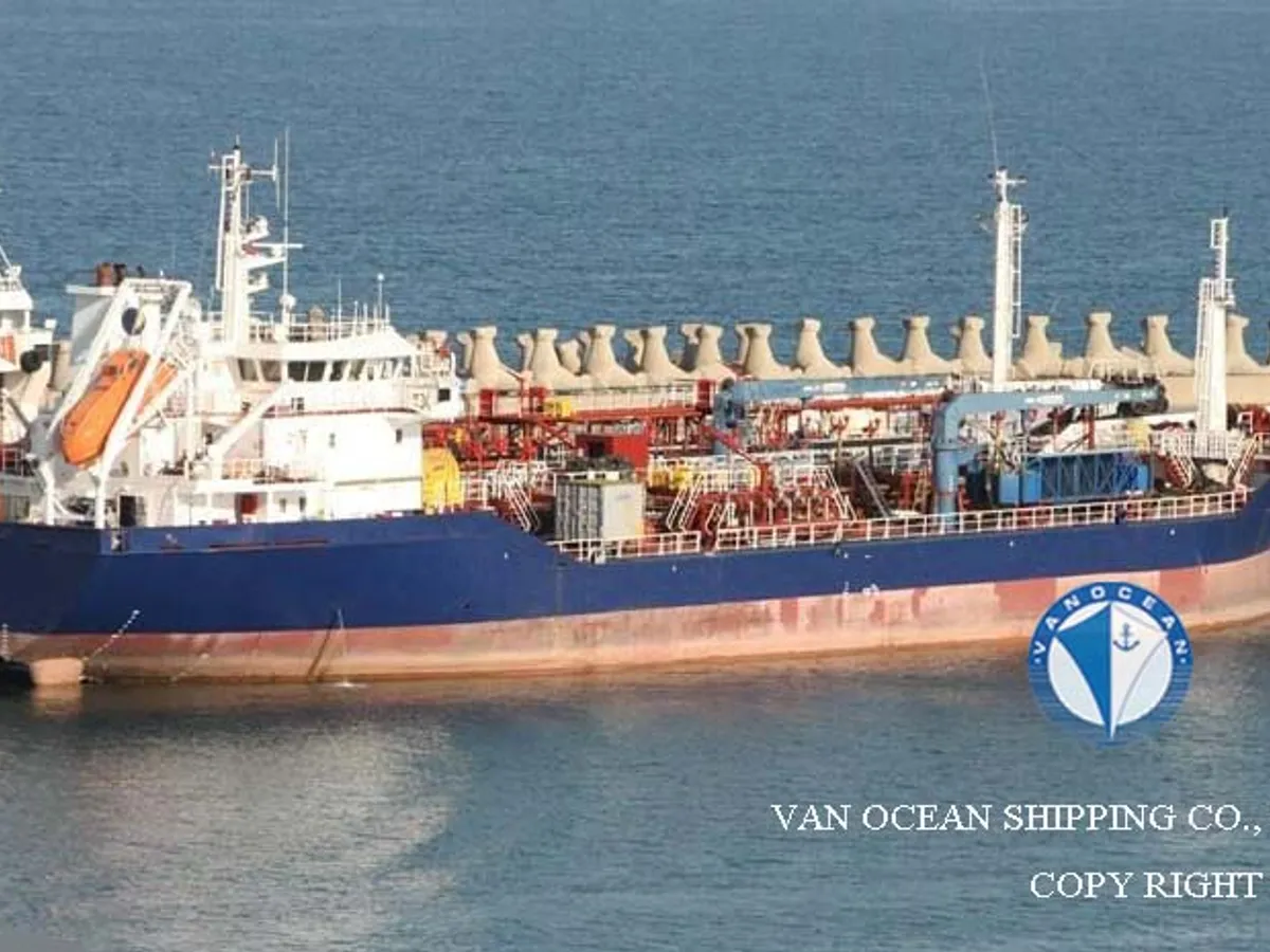 Kapal tanker minyak/kimia untuk dijual