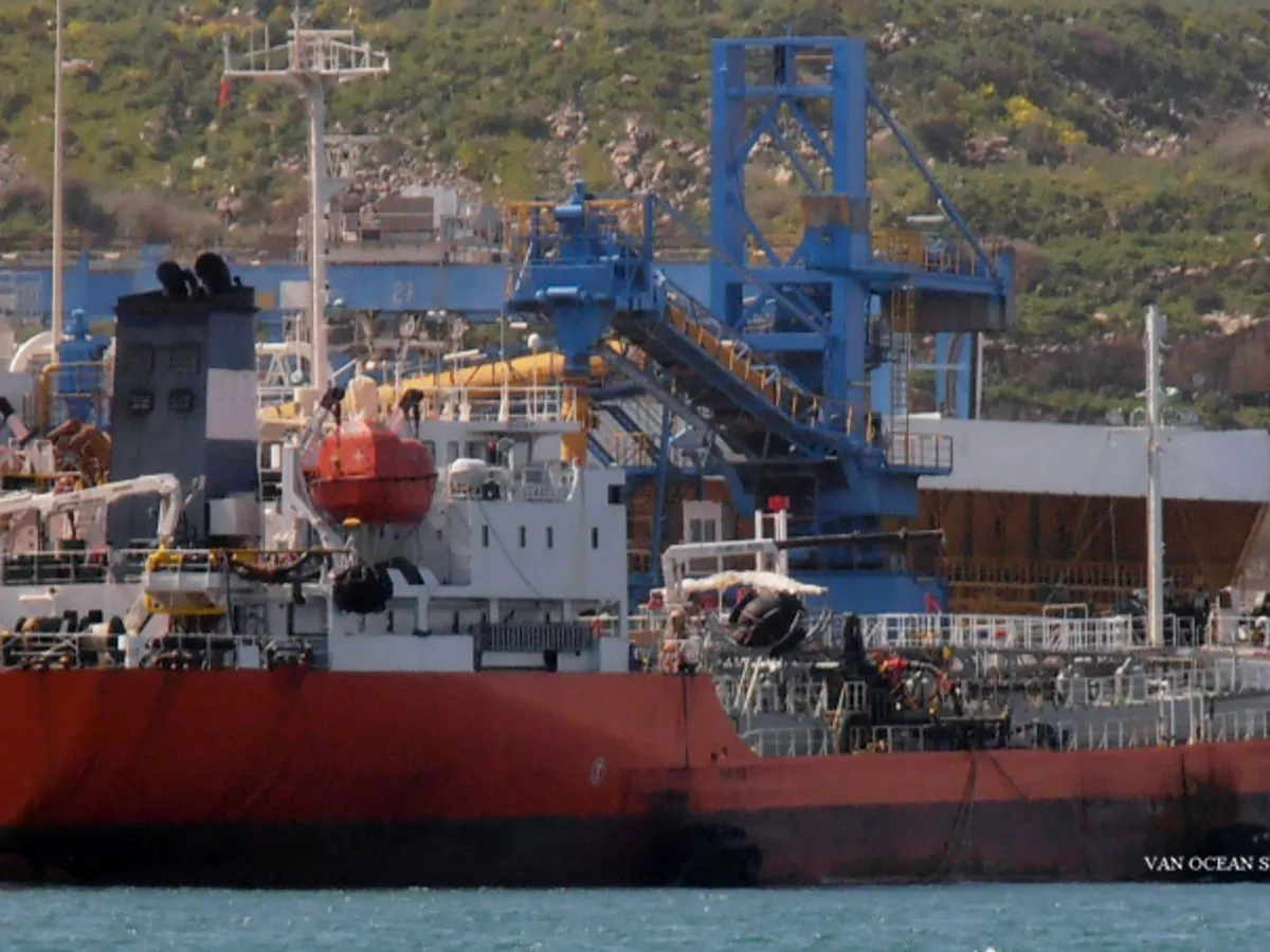 Kapal tanker minyak/kimia untuk dijual