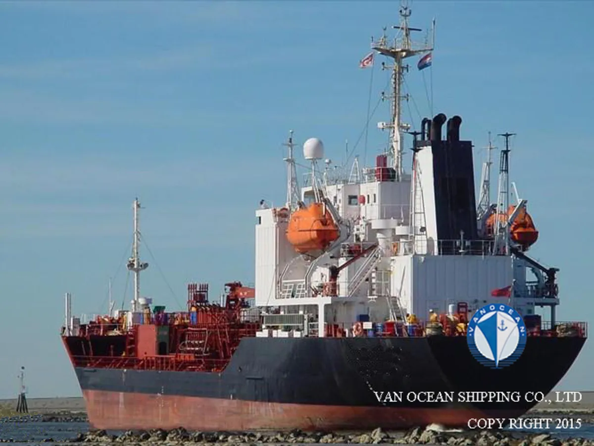 Kapal tanker minyak/kimia untuk dijual