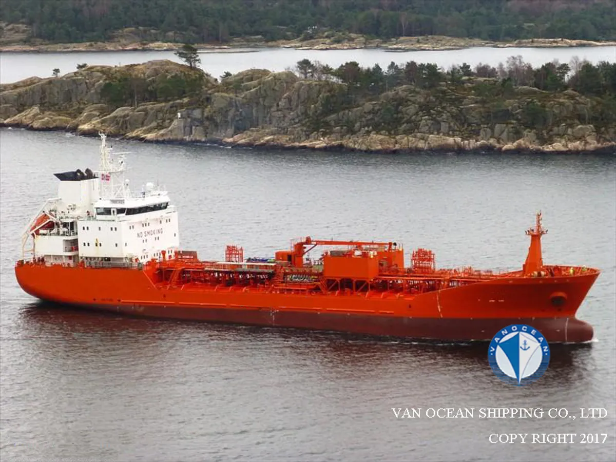 Kapal tanker minyak/kimia untuk dijual
