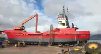 Kapal keruk dijual