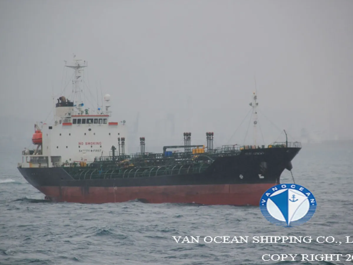 Kapal tanker minyak/kimia untuk dijual