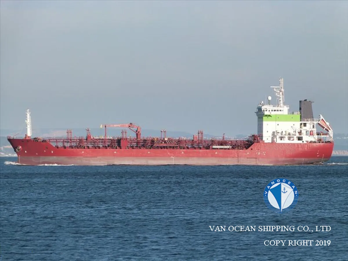 Kapal tanker minyak/kimia untuk dijual