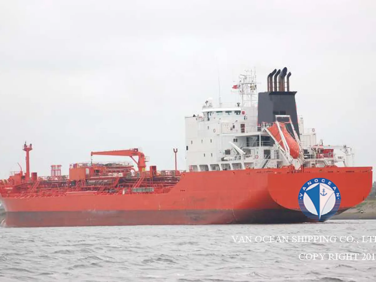 Kapal tanker minyak/kimia untuk dijual