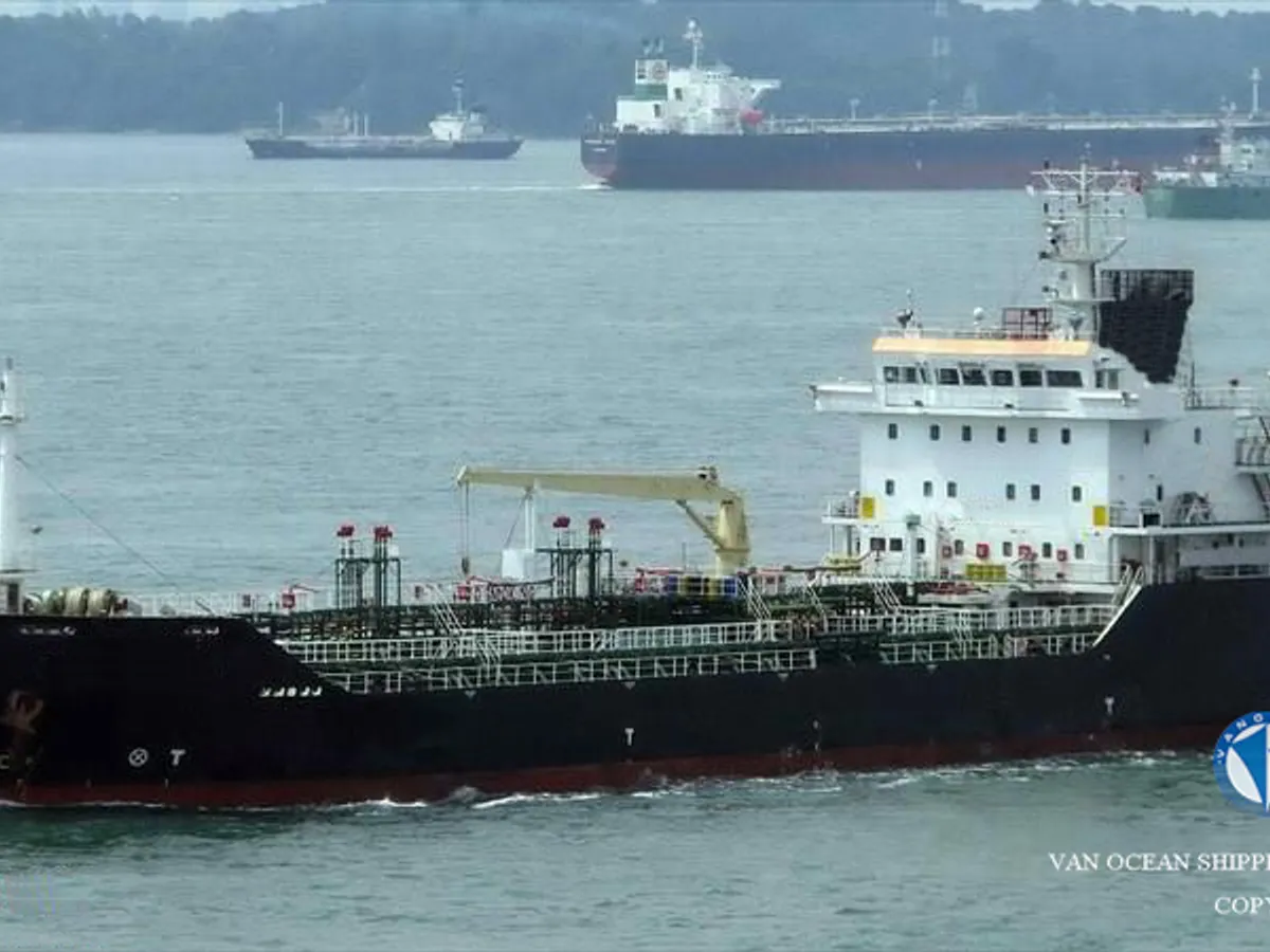 Kapal tanker minyak/kimia untuk dijual