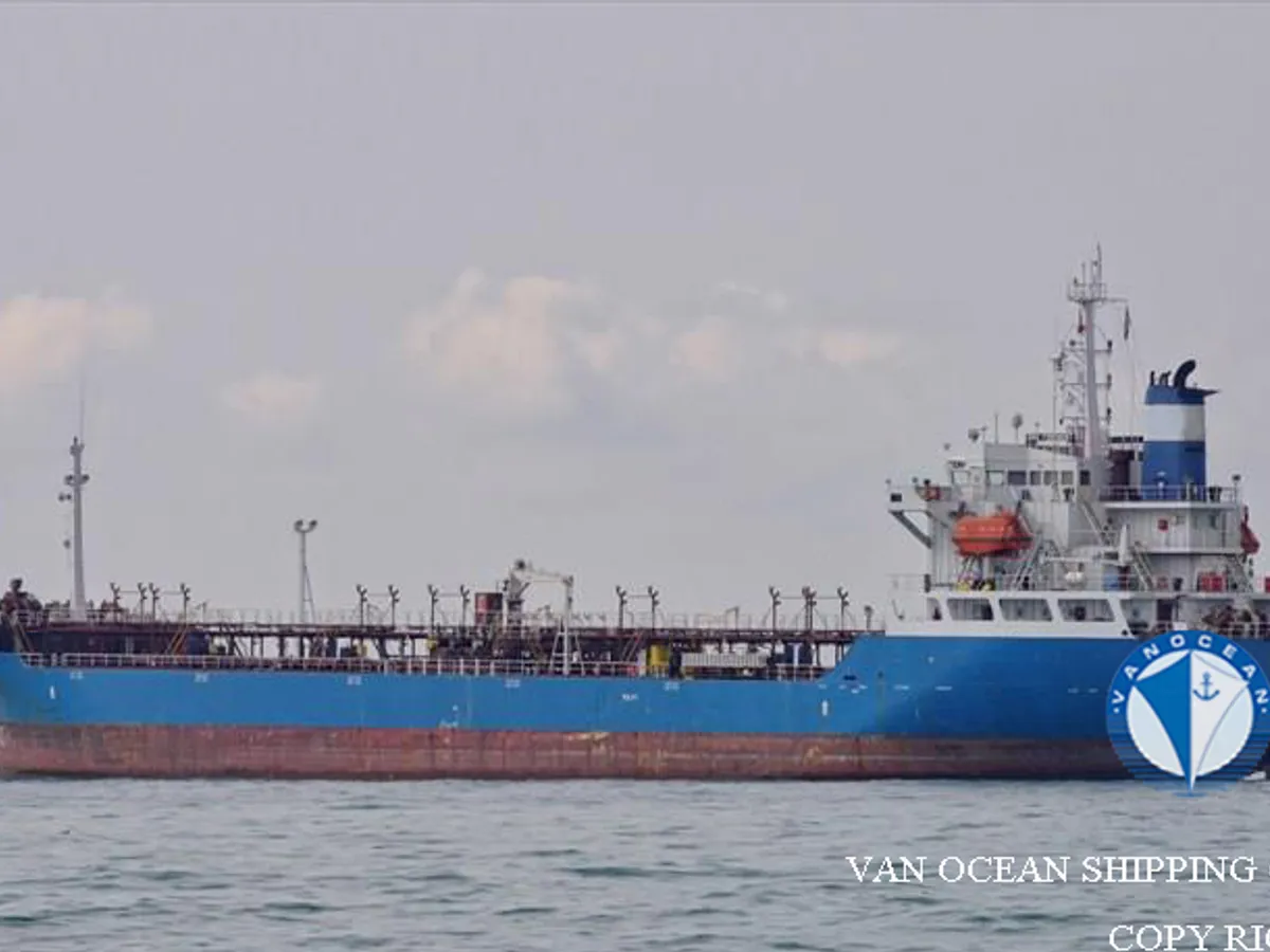 Kapal tanker minyak/kimia untuk dijual