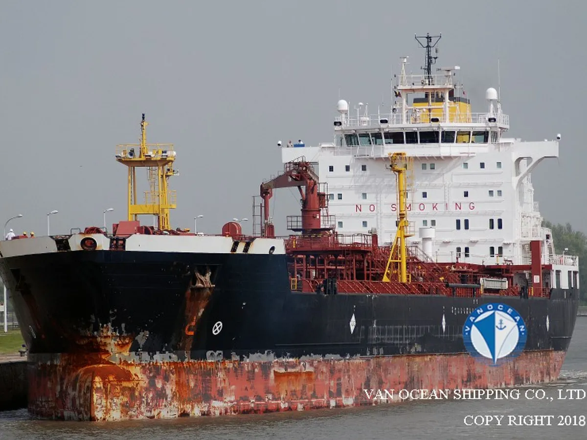 Kapal tanker minyak/kimia untuk dijual