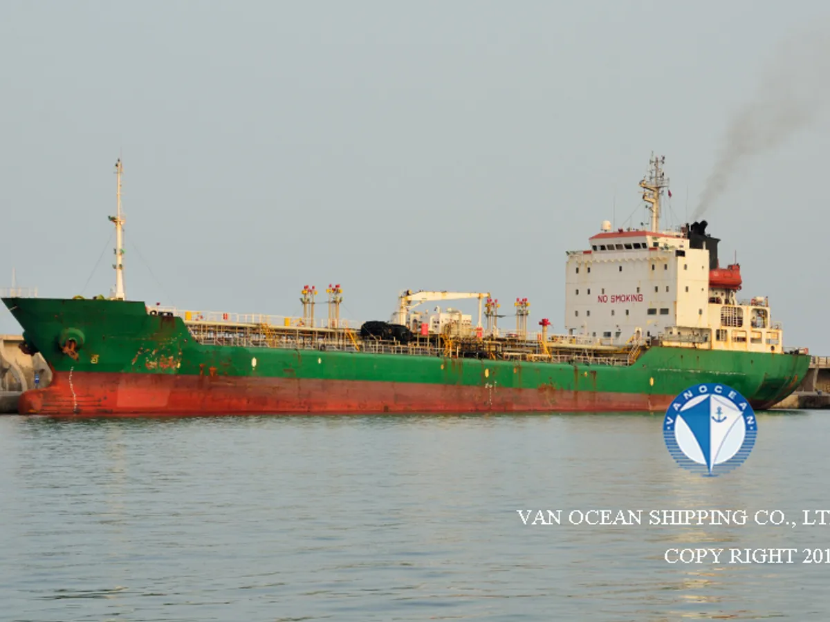 Kapal tanker minyak/kimia untuk dijual