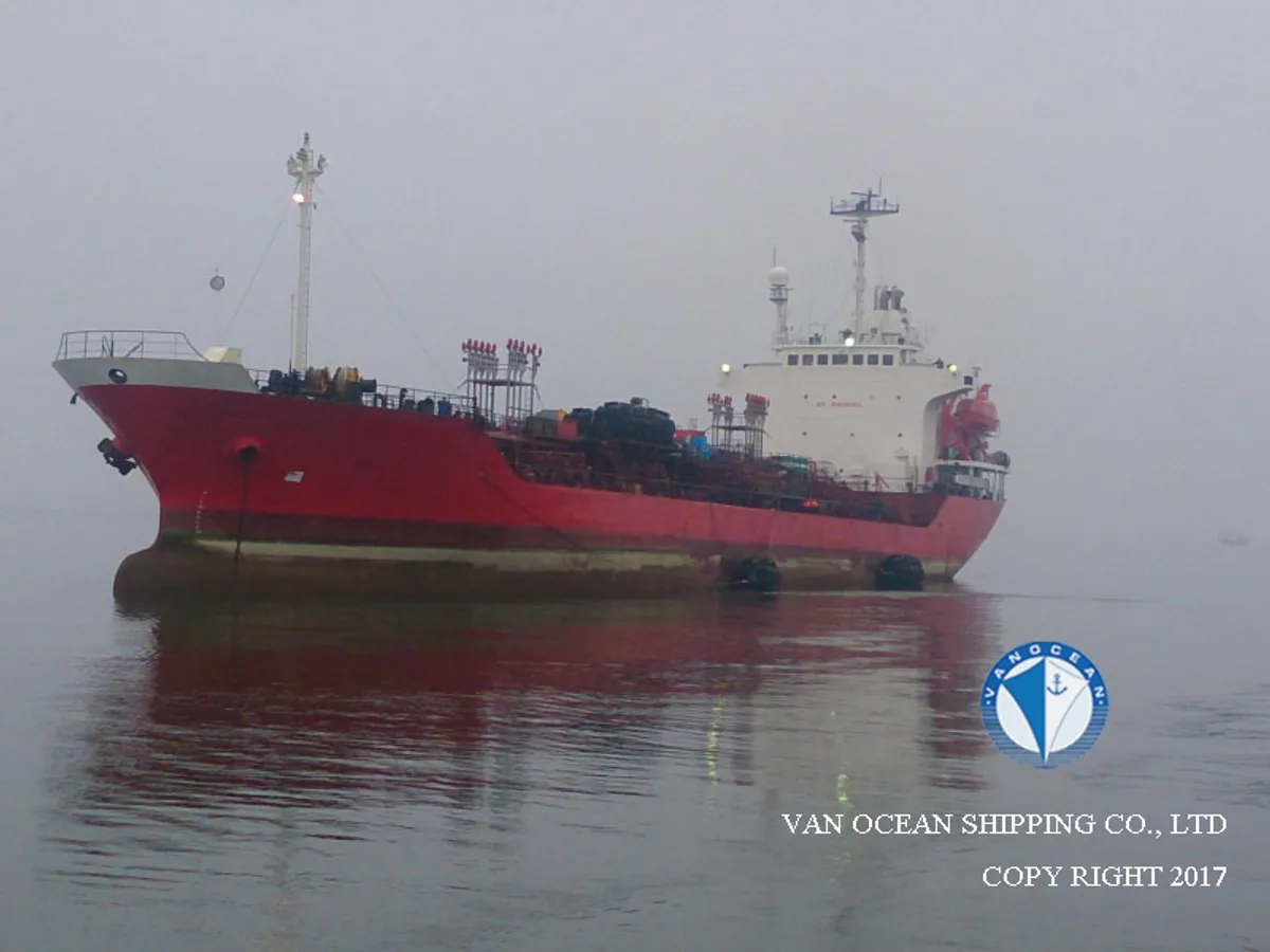 Kapal tanker minyak/kimia untuk dijual