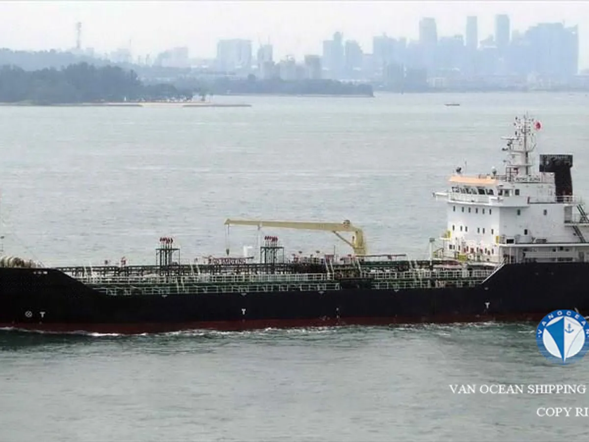 Kapal tanker minyak/kimia untuk dijual