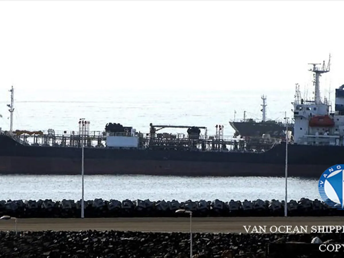 Kapal tanker minyak/kimia untuk dijual