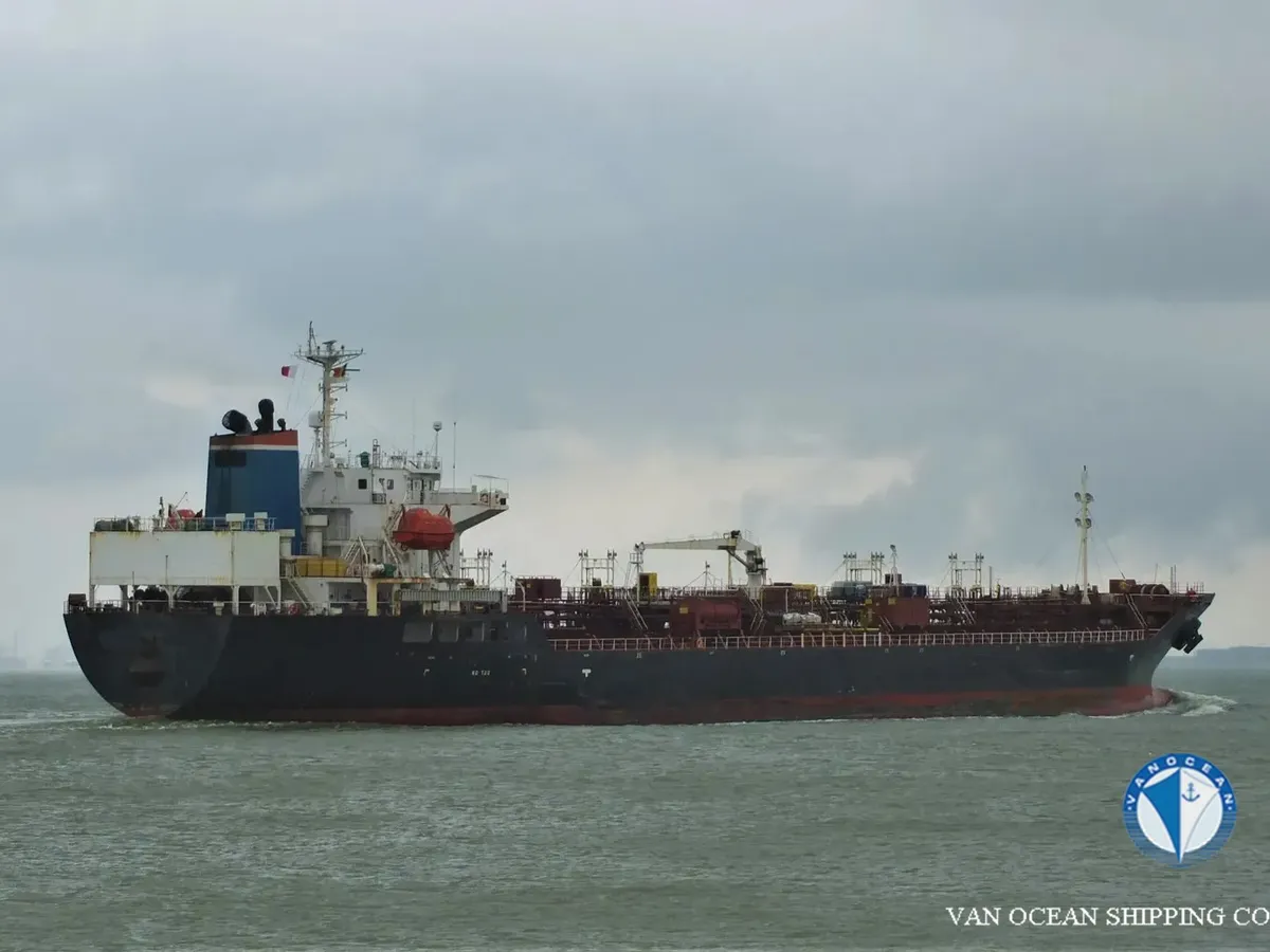 Kapal tanker minyak/kimia untuk dijual