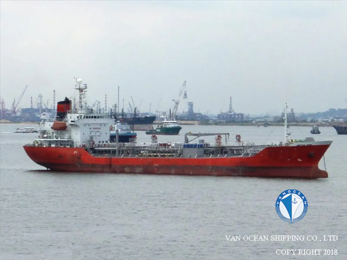 Kapal tanker minyak/kimia untuk dijual
