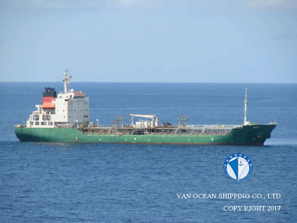 Kapal tanker minyak/kimia untuk dijual