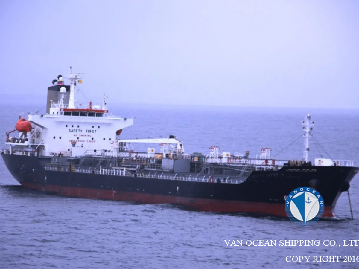 Kapal tanker minyak/kimia untuk dijual