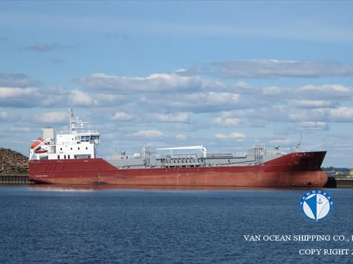 Kapal tanker minyak/kimia untuk dijual