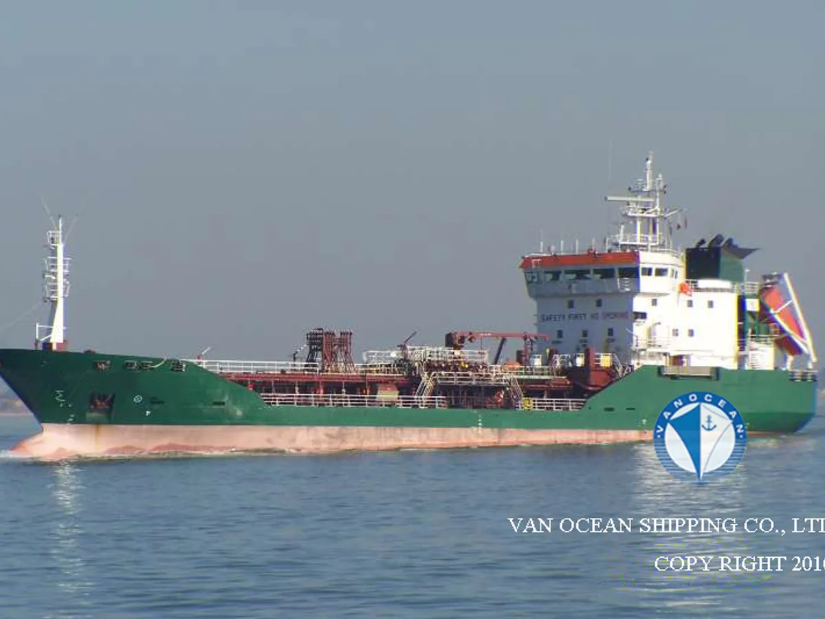 Kapal tanker minyak/kimia untuk dijual