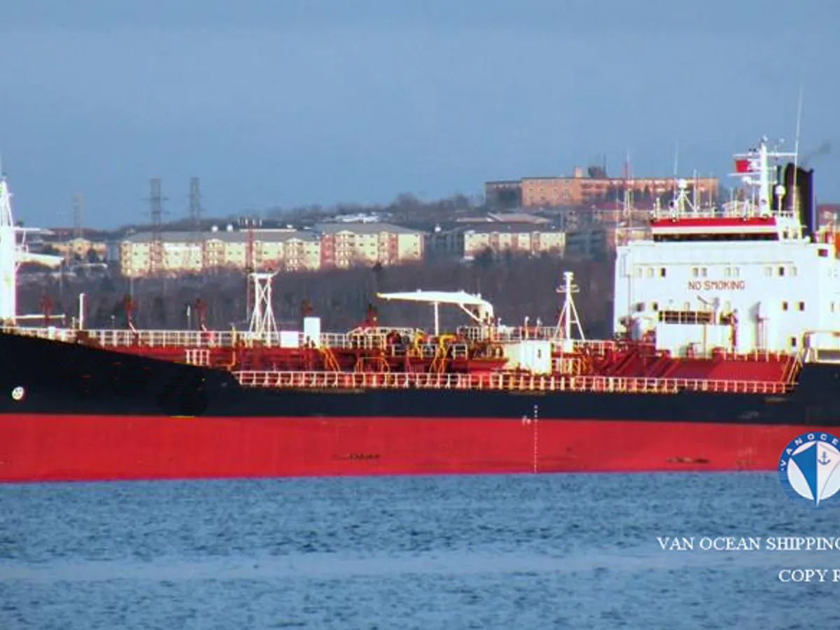 Kapal tanker minyak/kimia untuk dijual