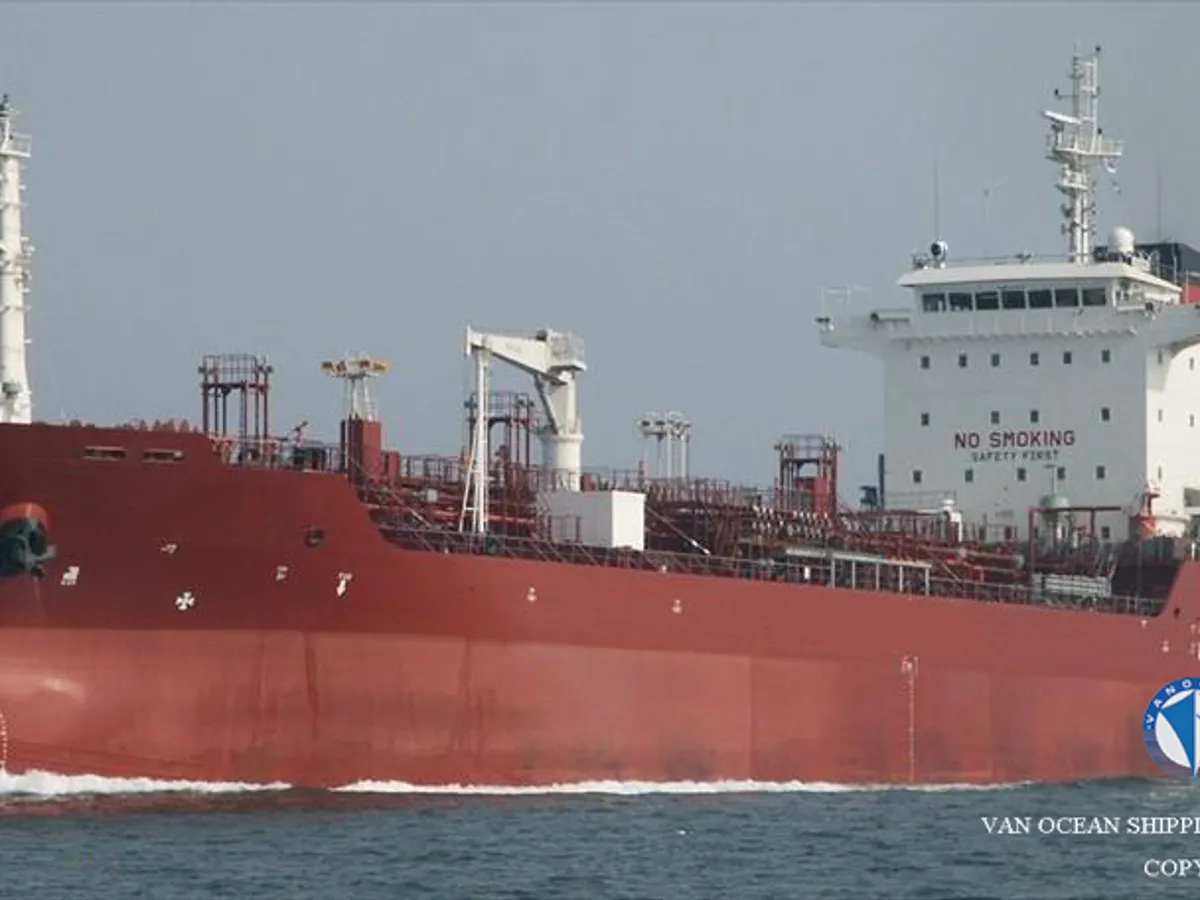 Kapal tanker minyak/kimia untuk dijual