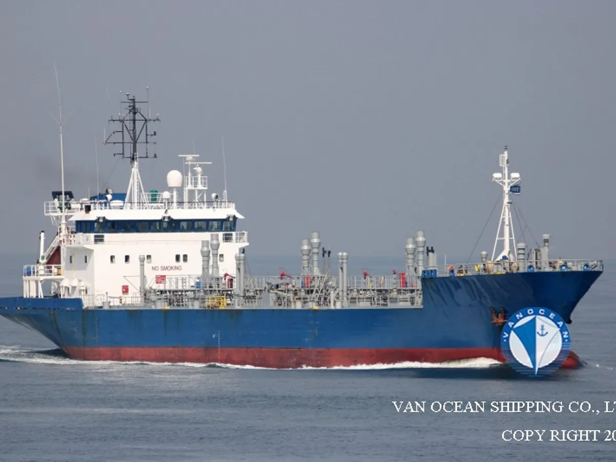 Kapal tanker minyak/kimia untuk dijual