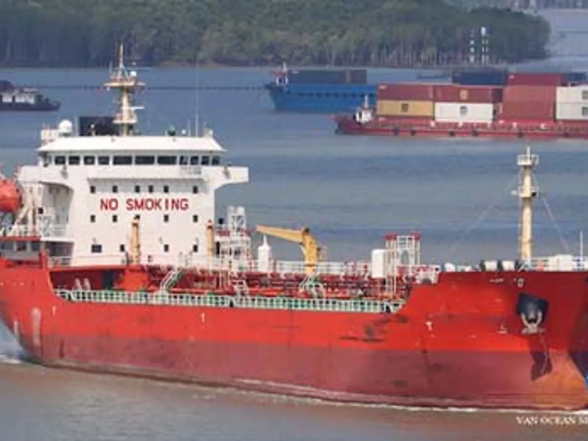 Kapal tanker minyak/kimia untuk dijual
