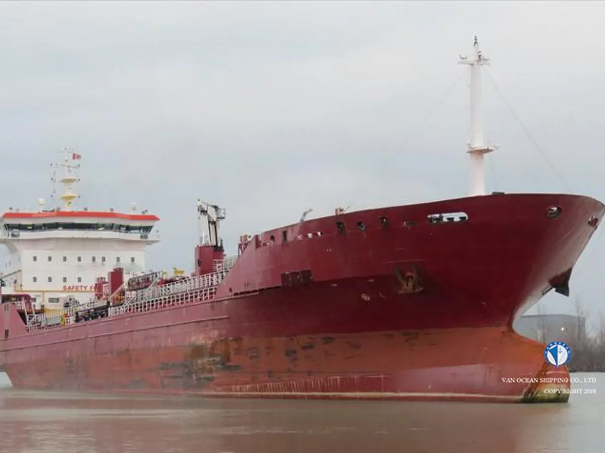 Kapal tanker minyak/kimia untuk dijual