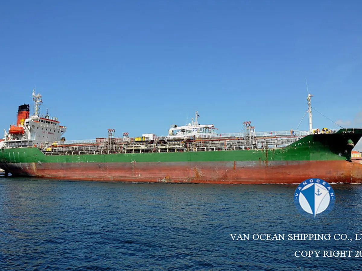 Kapal tanker minyak/kimia untuk dijual