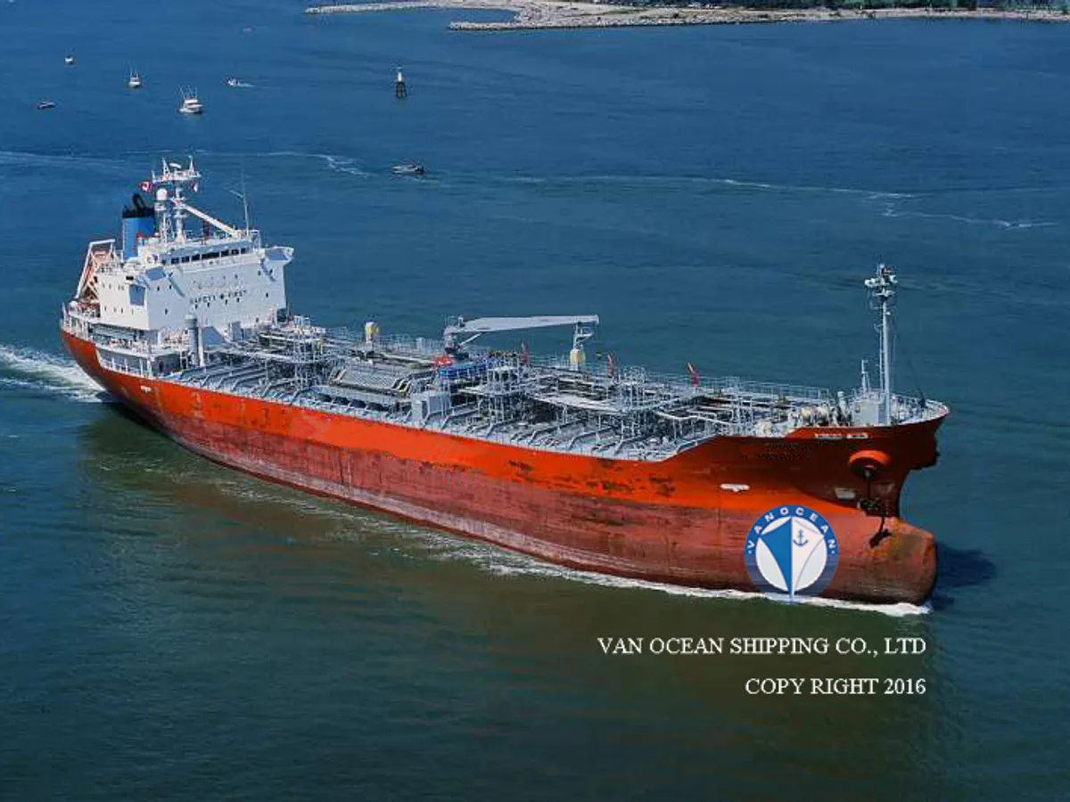 Kapal tanker minyak/kimia untuk dijual