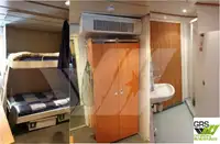 Tongkang akomodasi untuk dijual