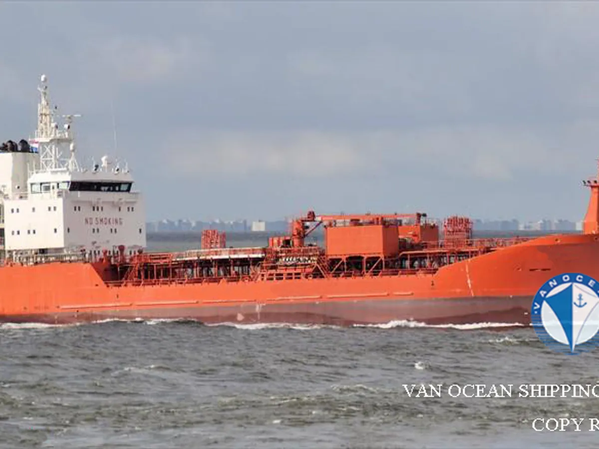 Kapal tanker minyak/kimia untuk dijual