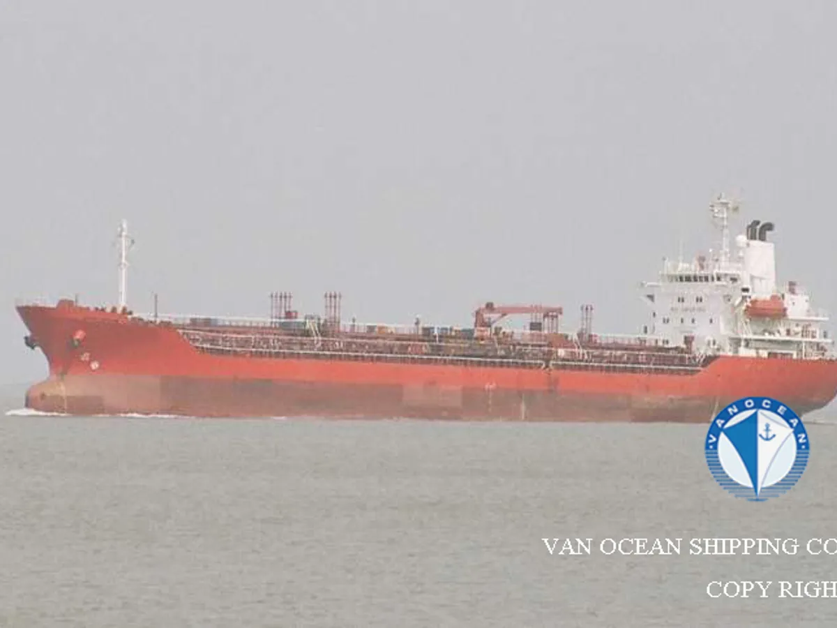 Kapal tanker minyak/kimia untuk dijual