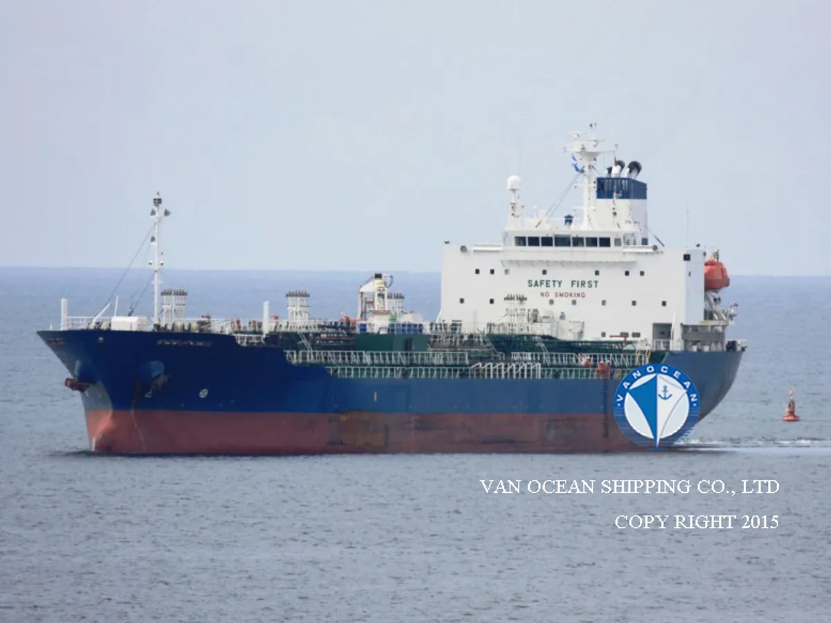 Kapal tanker minyak/kimia untuk dijual