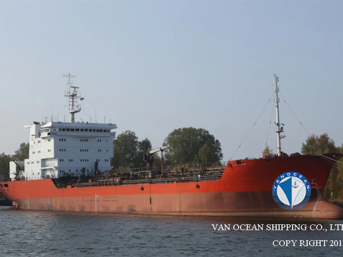 Kapal tanker minyak/kimia untuk dijual