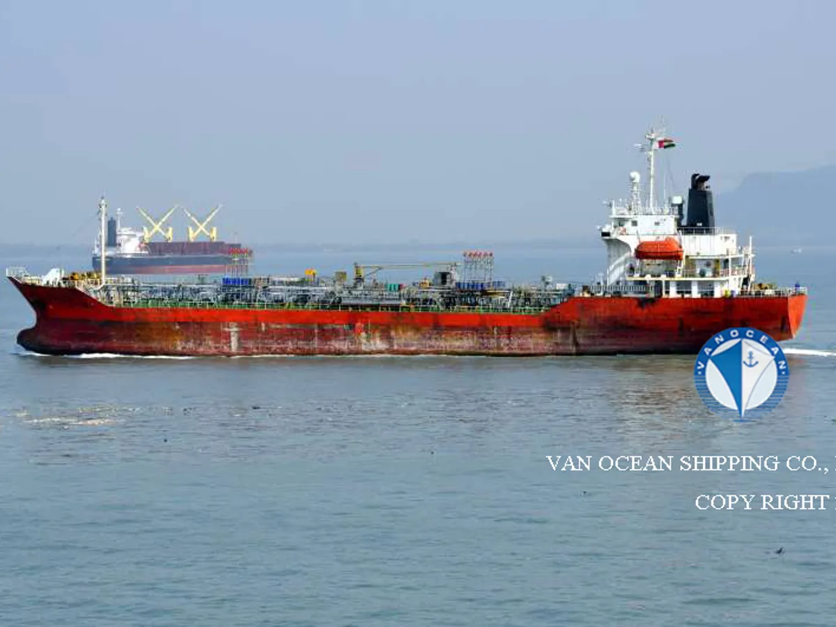 Kapal tanker minyak/kimia untuk dijual
