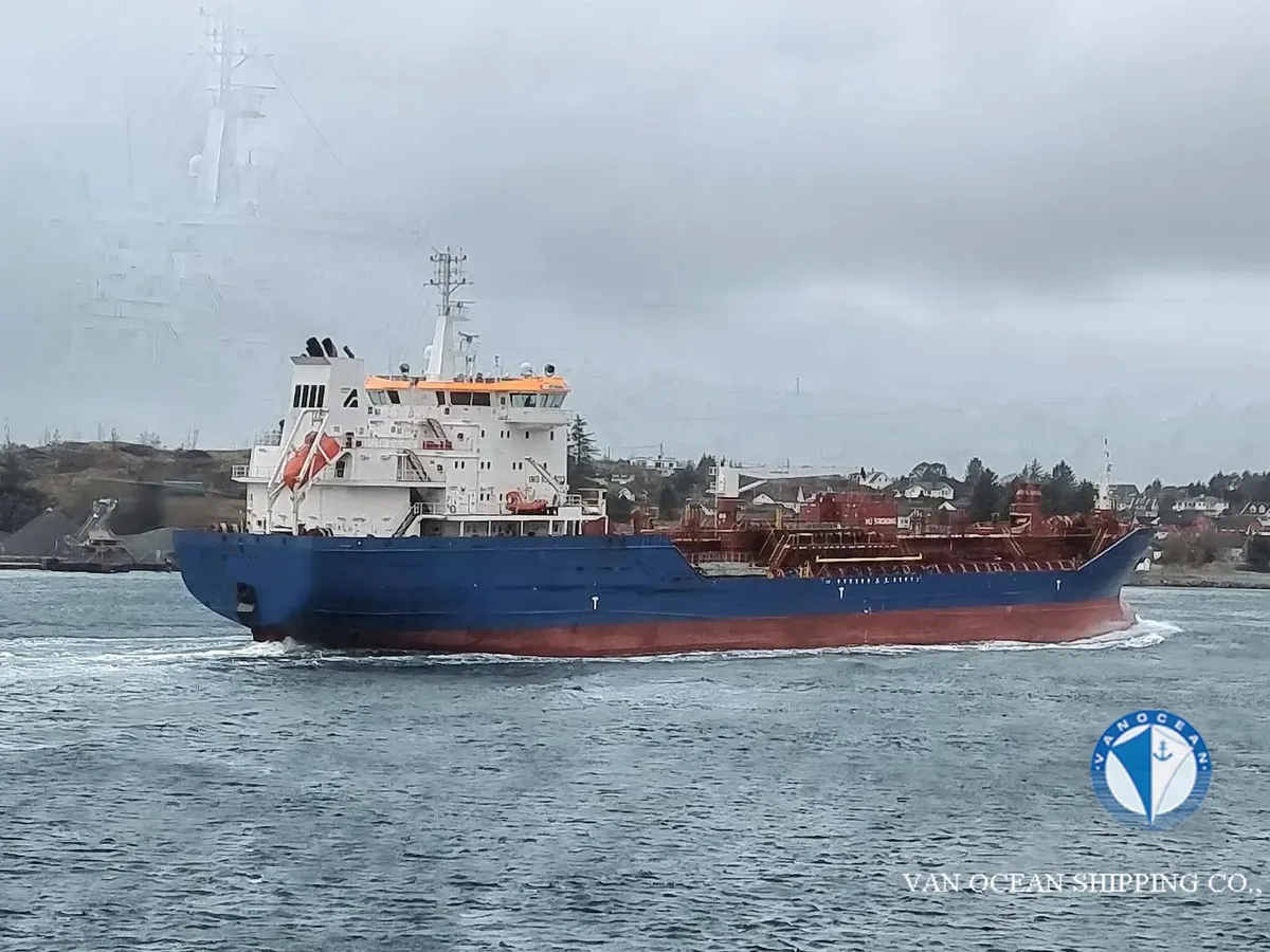 Kapal tanker minyak/kimia untuk dijual