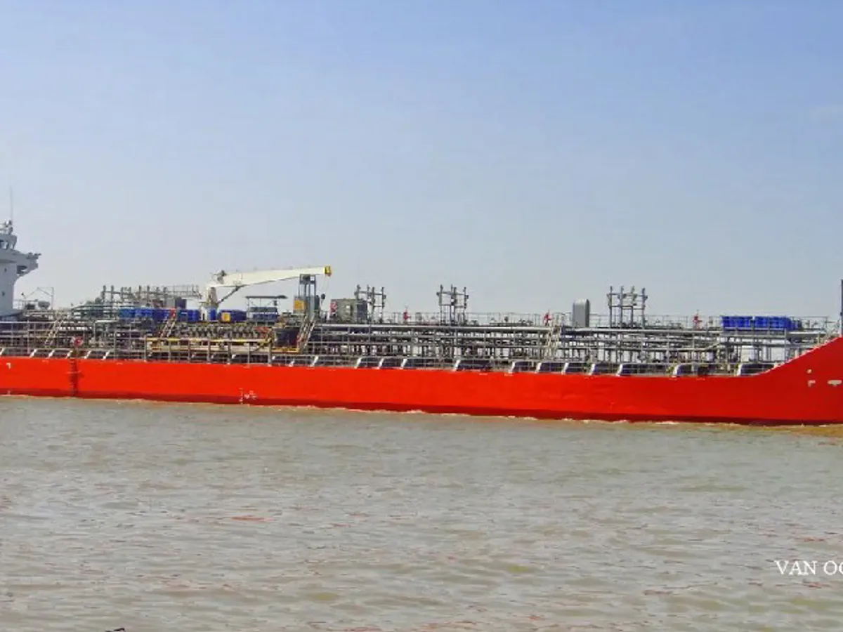 Kapal tanker minyak/kimia untuk dijual