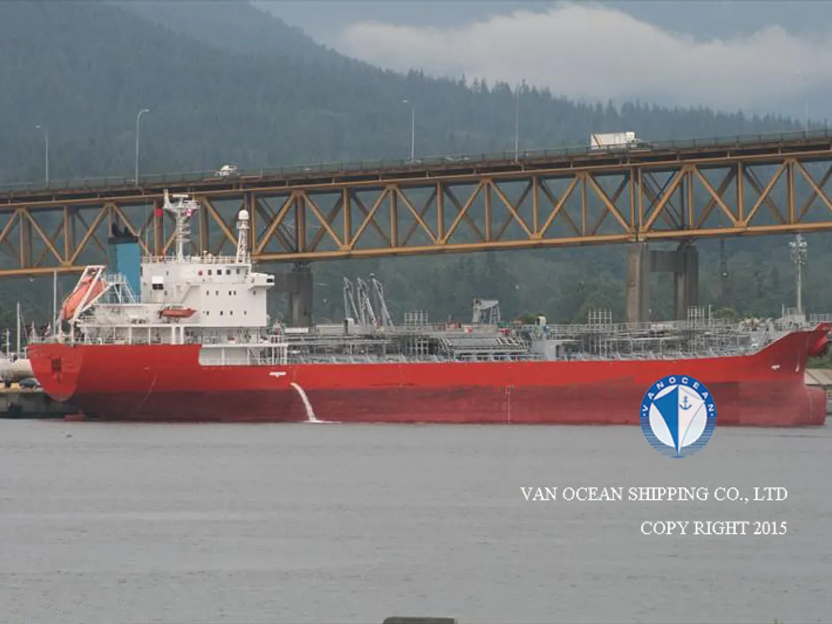 Kapal tanker minyak/kimia untuk dijual