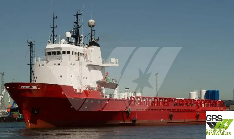 Kapal suplai platform (PSV) untuk dijual