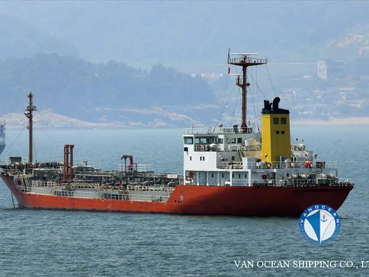 Kapal tanker minyak/kimia untuk dijual