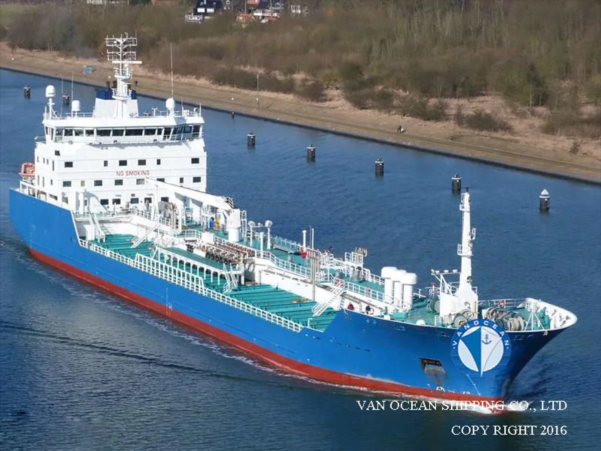 Kapal tanker minyak/kimia untuk dijual