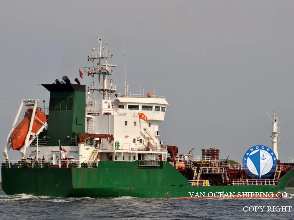 Kapal tanker minyak/kimia untuk dijual