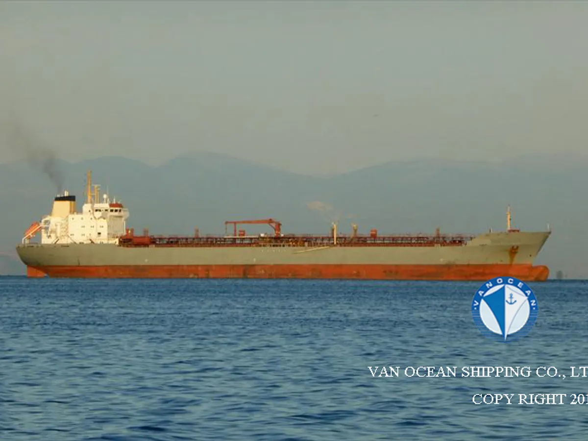 Kapal tanker minyak/kimia untuk dijual
