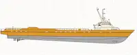 Kapal pasokan dijual