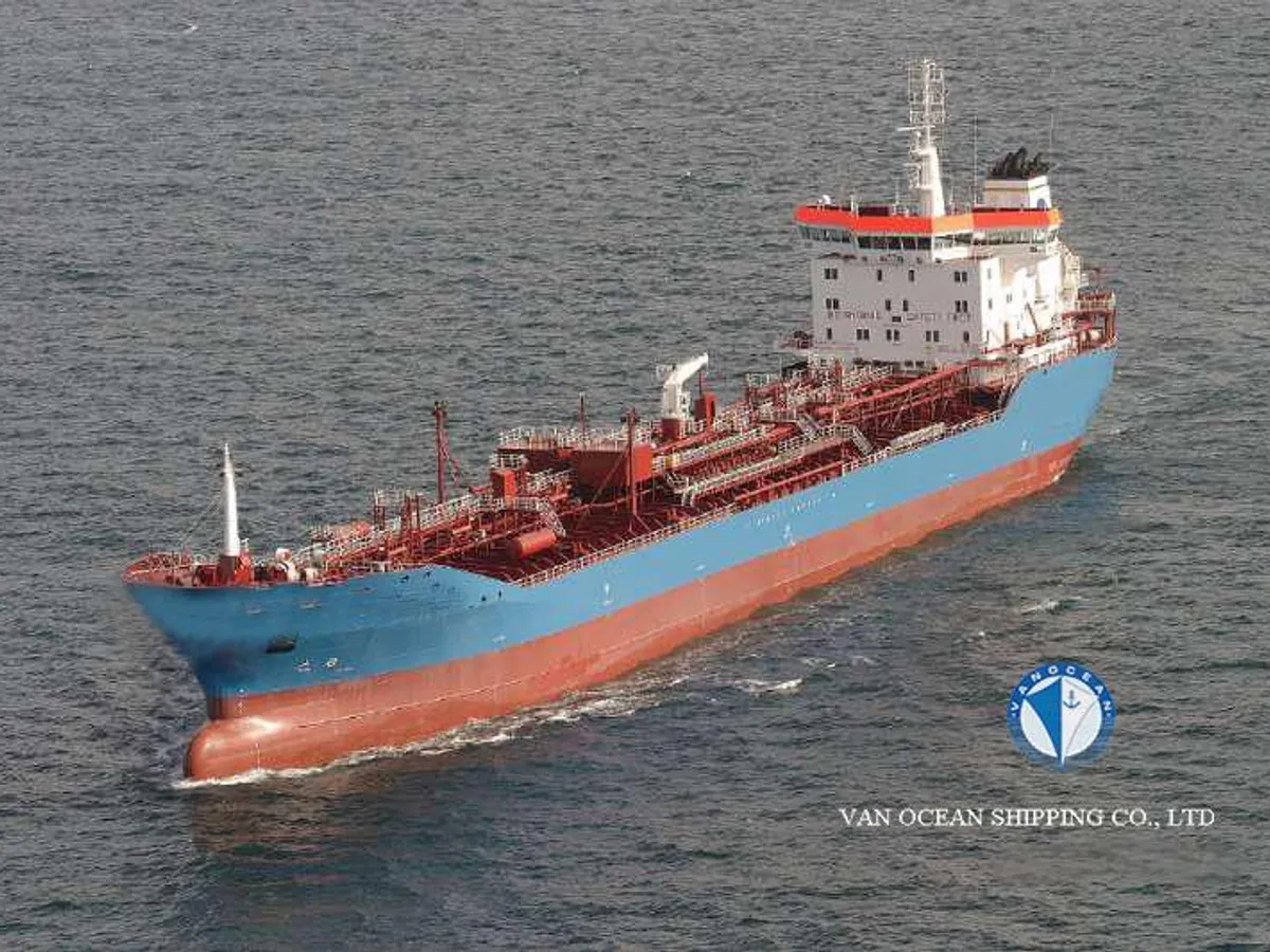Kapal tanker minyak/kimia untuk dijual