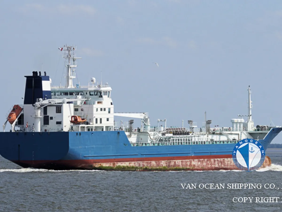 Kapal tanker minyak/kimia untuk dijual