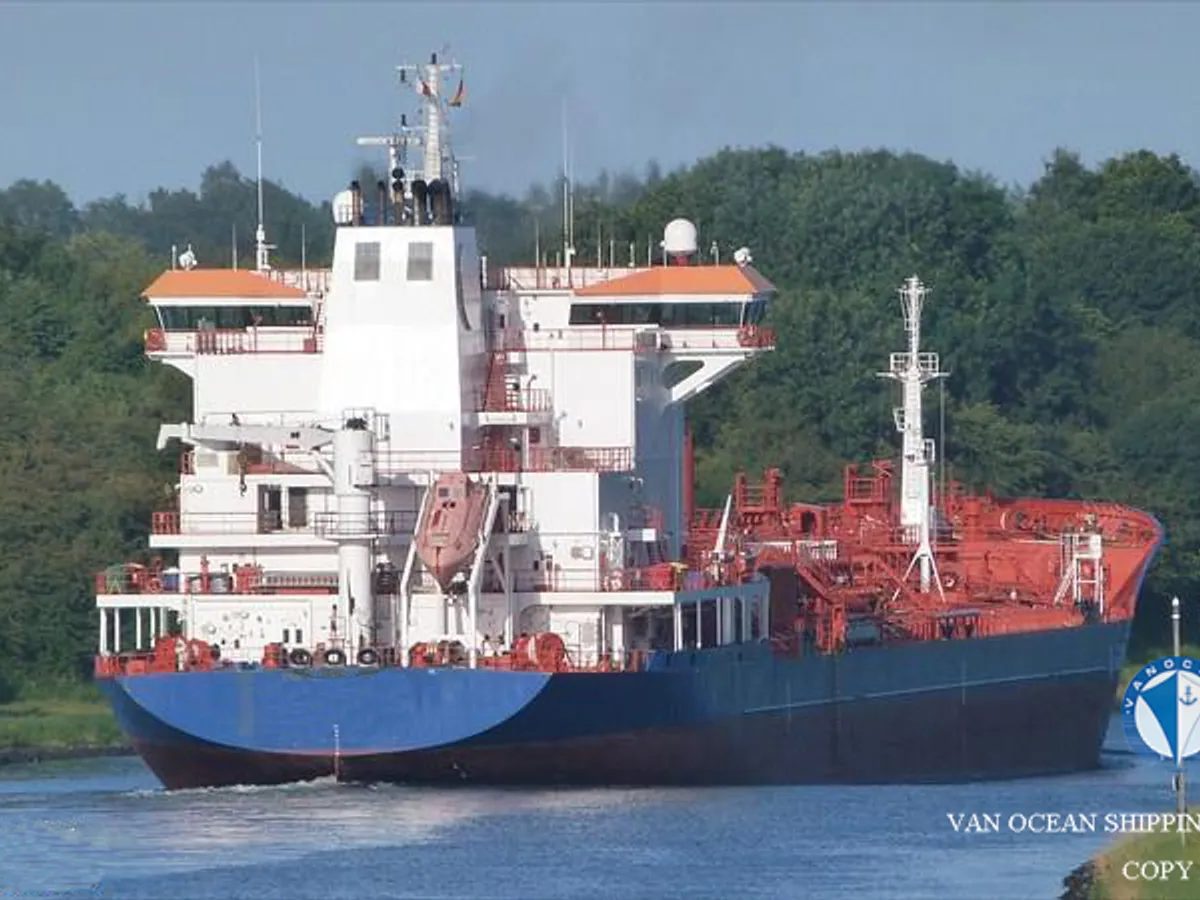 Kapal tanker minyak/kimia untuk dijual