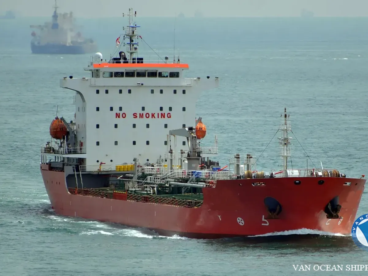 Kapal tanker minyak/kimia untuk dijual