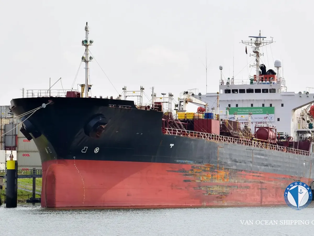 Kapal tanker minyak/kimia untuk dijual