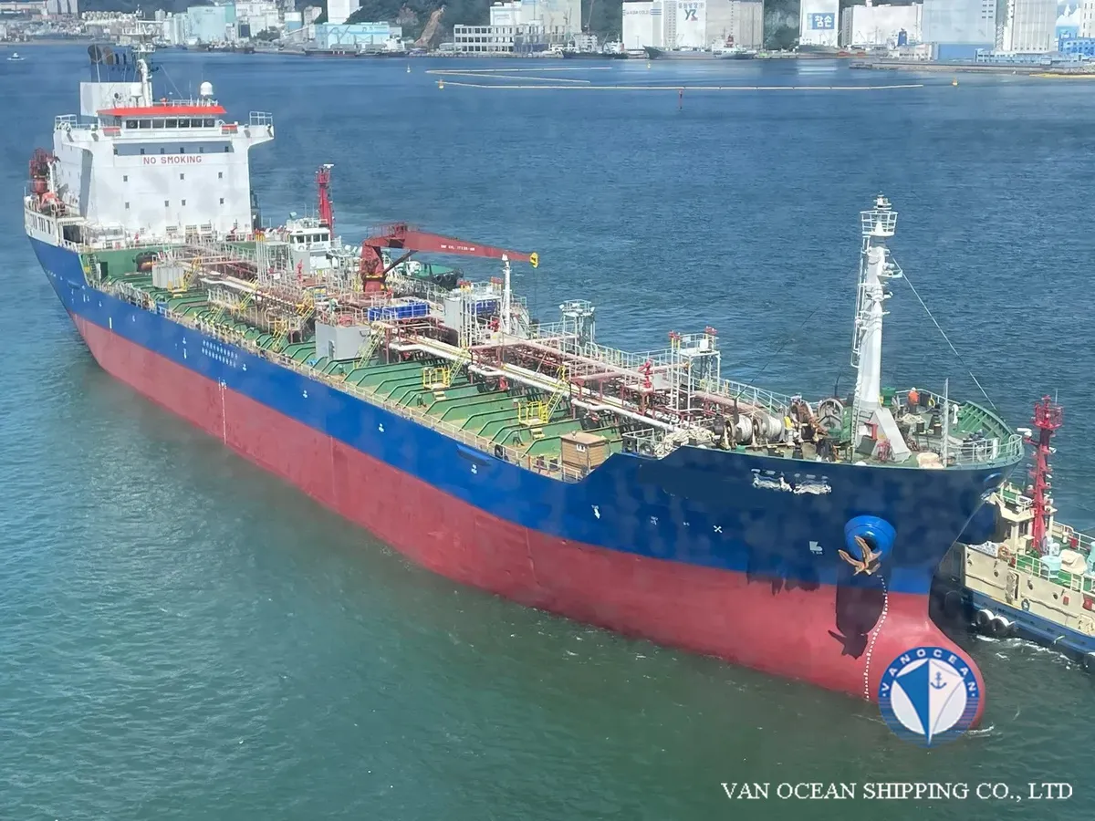 Kapal tanker minyak/kimia untuk dijual